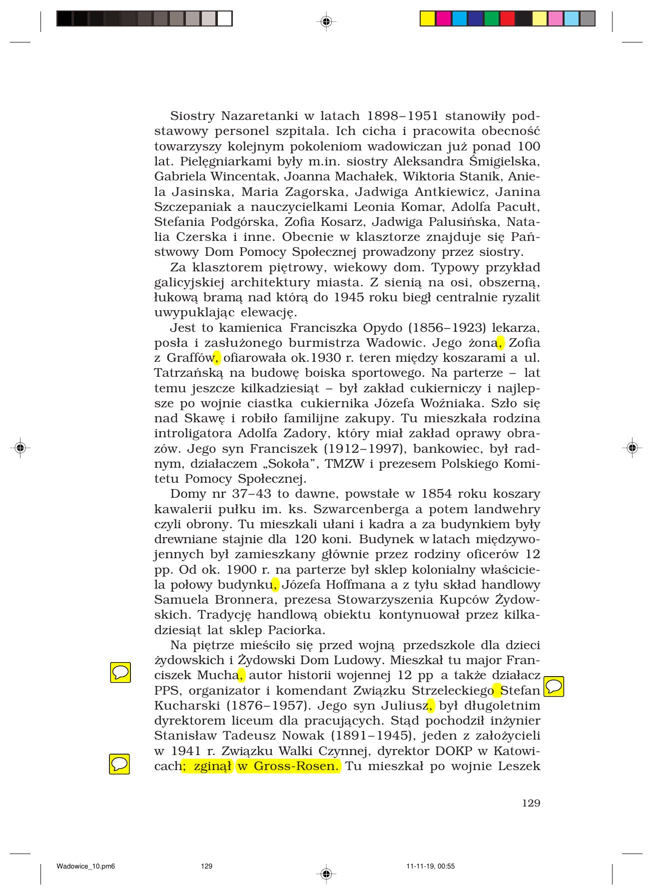 Z.Jurczak. WADOWICZANIE — strona 129