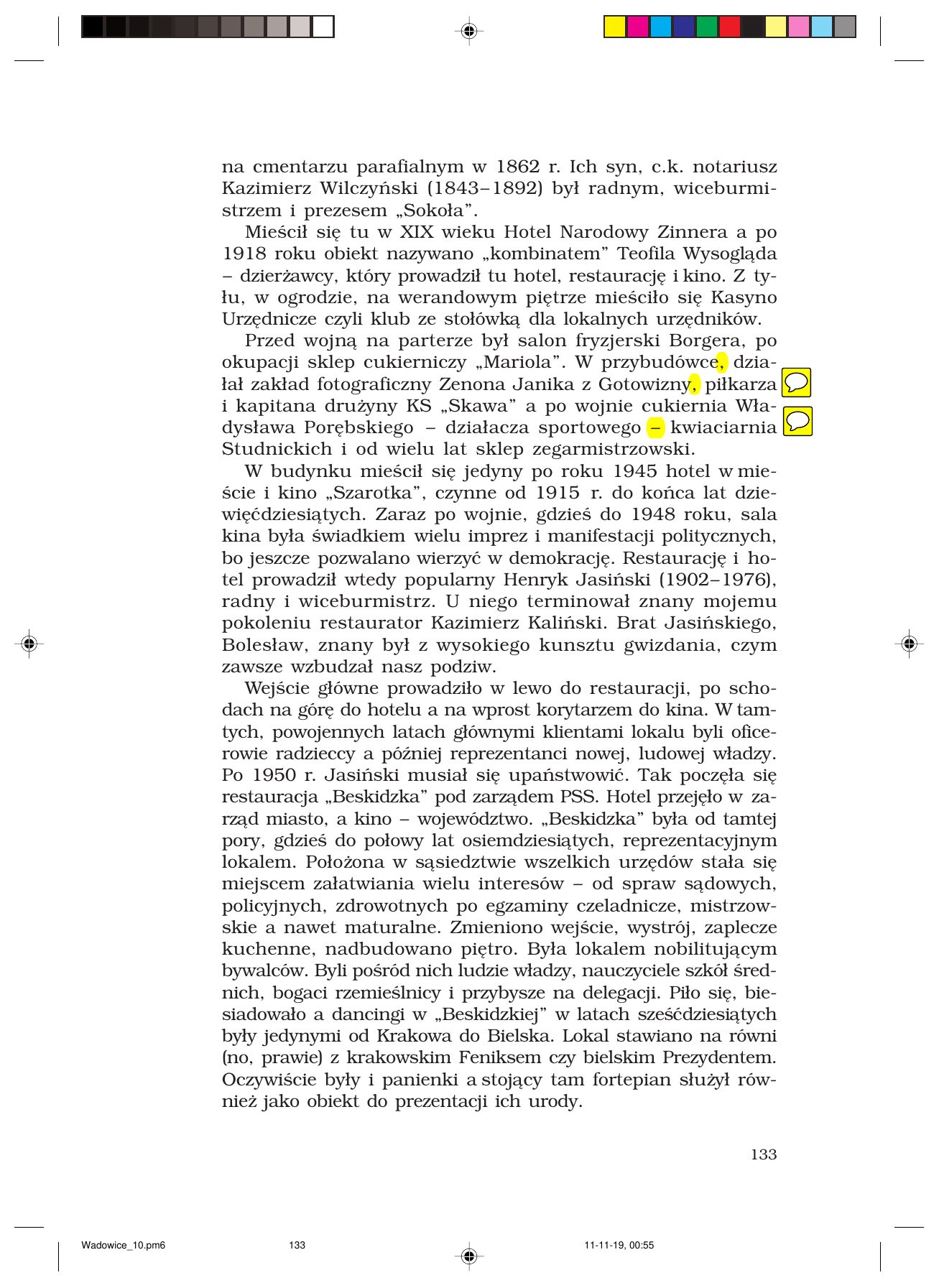 Z.Jurczak. WADOWICZANIE — strona 133