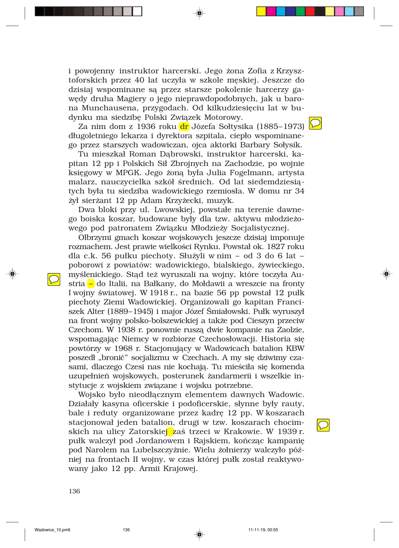 Z.Jurczak. WADOWICZANIE — strona 136