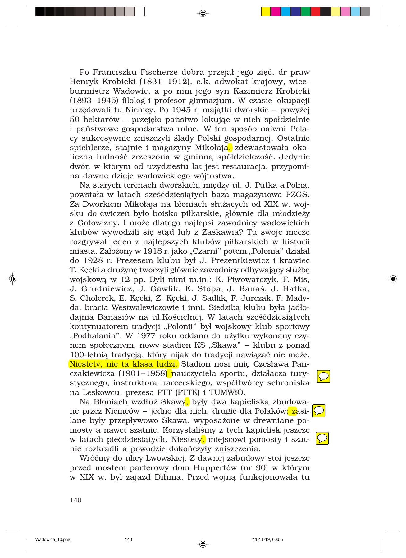 Z.Jurczak. WADOWICZANIE — strona 140