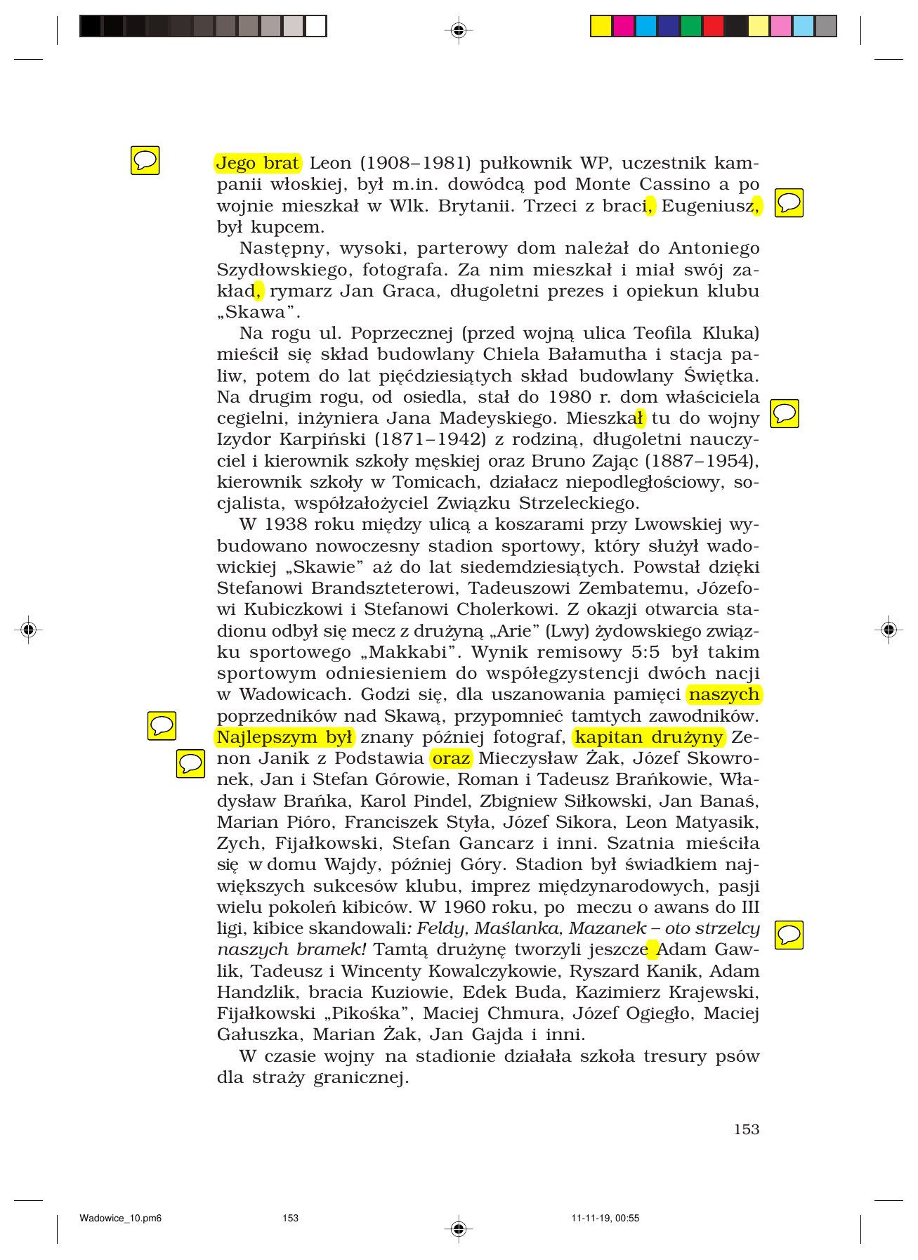Z.Jurczak. WADOWICZANIE — strona 153