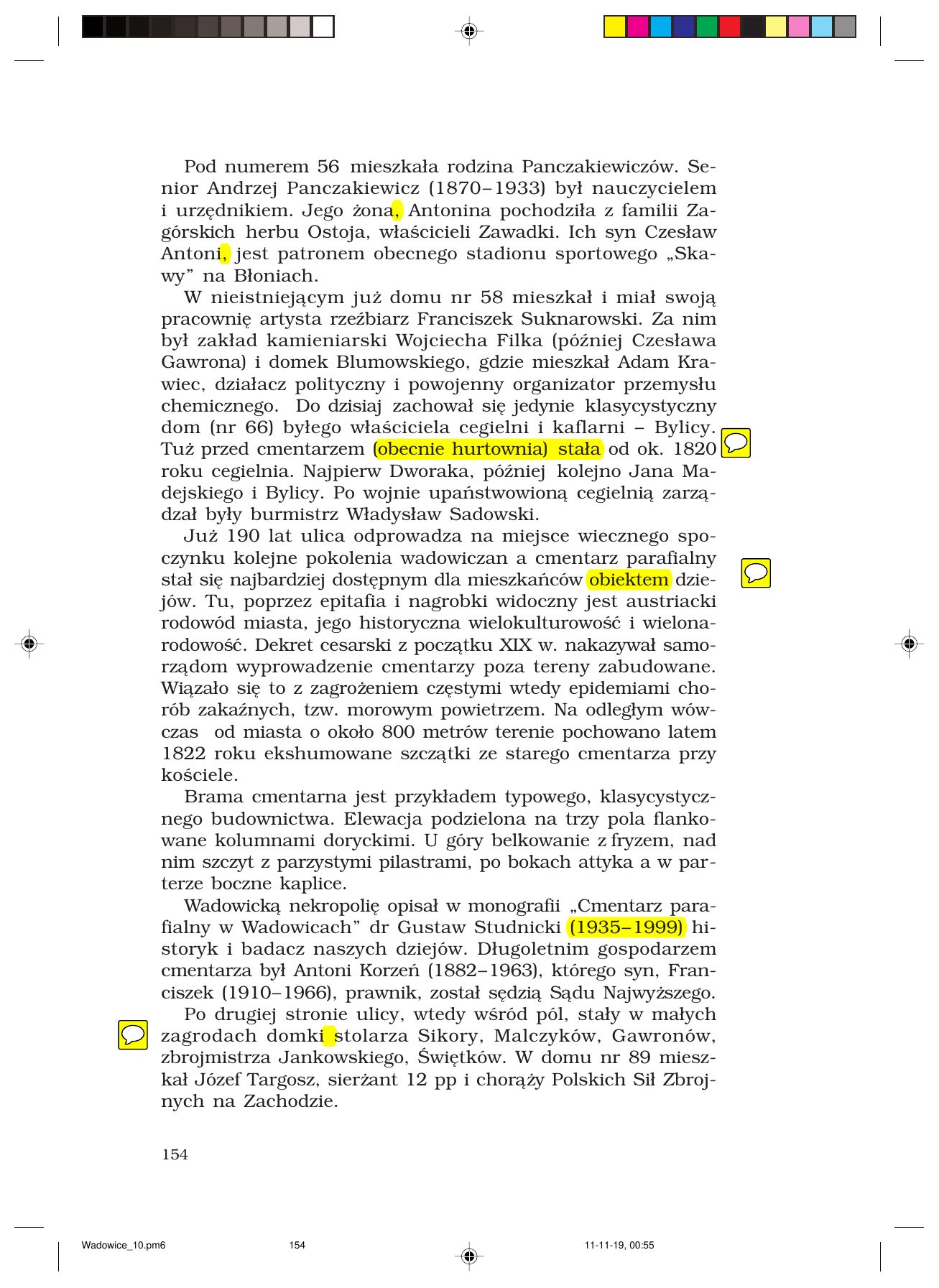 Z.Jurczak. WADOWICZANIE — strona 154