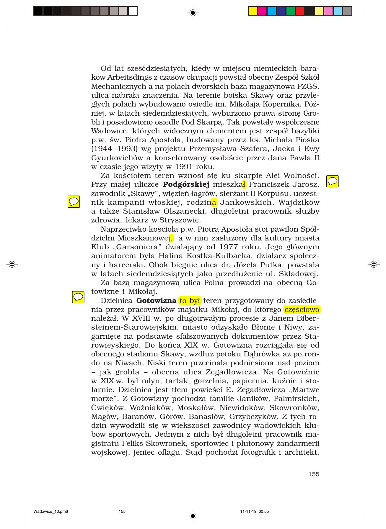 Z.Jurczak. WADOWICZANIE — strona 155