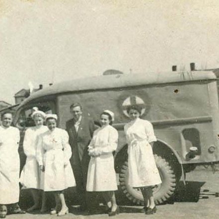 Flota wadowickiego pogotowia. Rok 1950 1