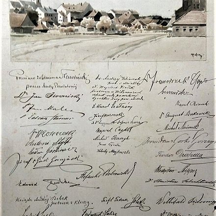 Księga pamiątkowa Franka.1907 rok
