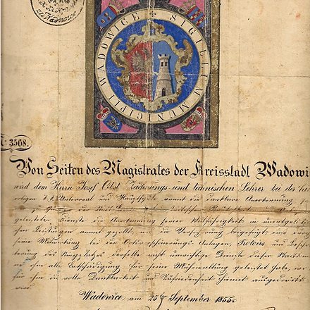 Świadectwo wyzwolenia 18550
