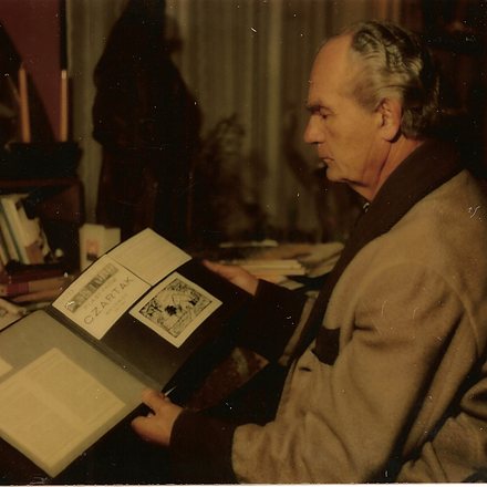 W domu, ul.Zegadłowicza 54. 1984.