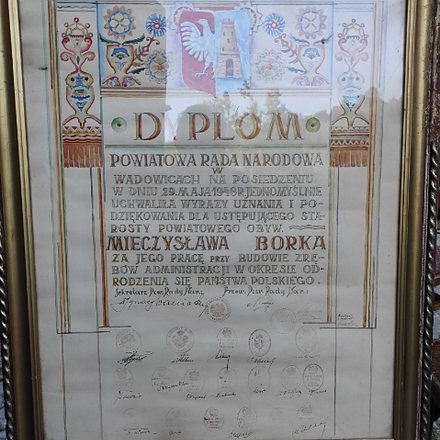 dyplom starosta 948
