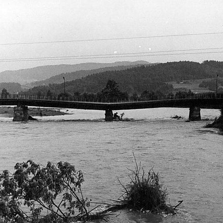 most na Skawie 1972 1